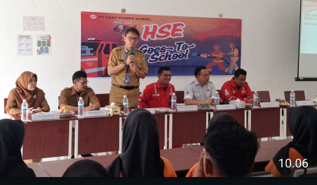Momentum Bulan K-3 Nasional, PT DSSP Power Sumsel Jadi Guru Tamu